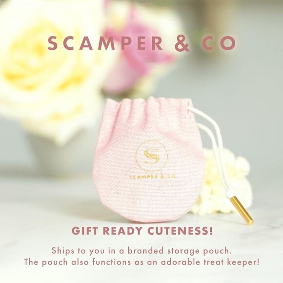 Sterling Gold Dachshud breed charm plated option cubic zirconia Necklace Jewelry - Picture 3 of 4